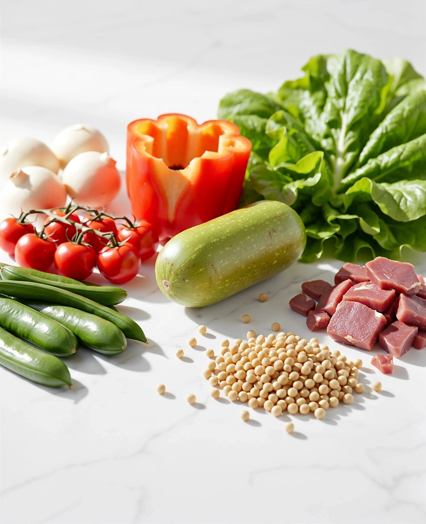 Frische Vitalstoffe und gesunde Ernährung
